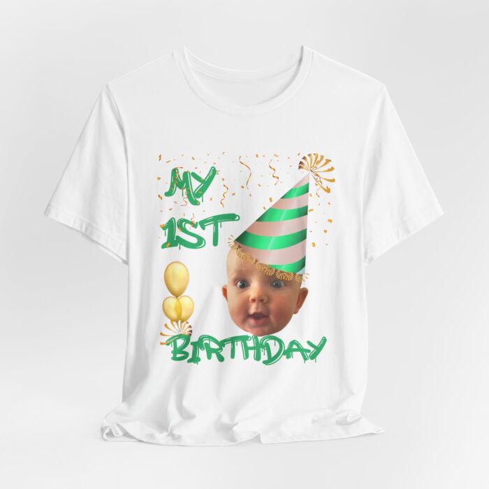 MY 1st Birthday shirt, custom baby birthday tee . - Image 6