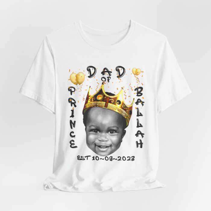 baby birthday shirt, custom crown face ! - Image 3