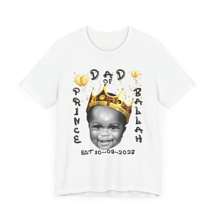 baby birthday shirt, custom crown face !