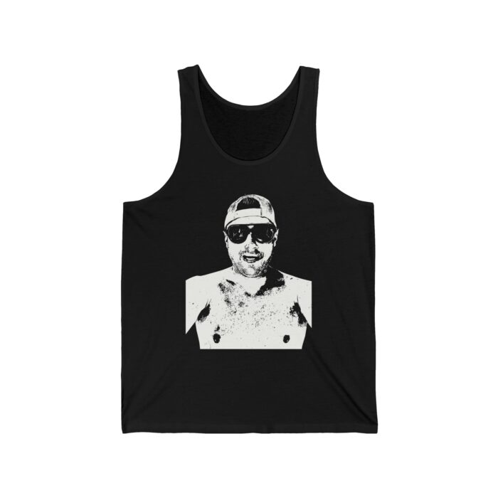 Custom face Tank Top. Retro face Black & White