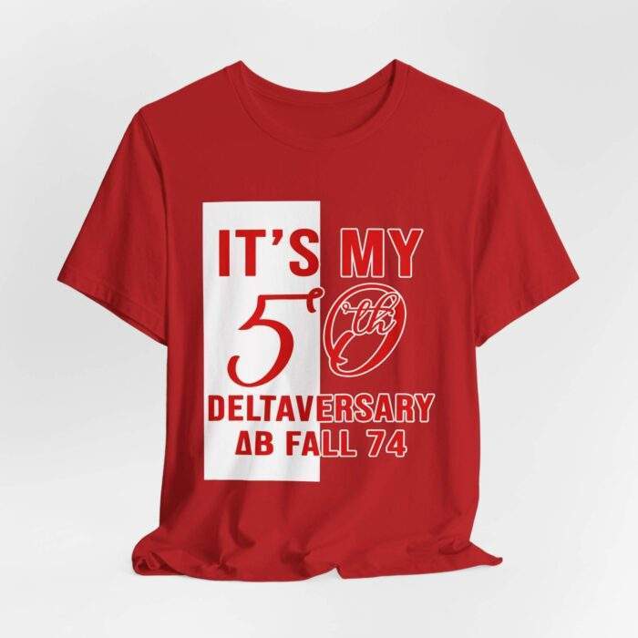 It's my Deltaversary t-shirt , Personalized shirt, delta tee, Deltaversary shirt gift - Image 3