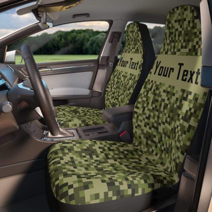 All Summer Long pixeled Car Seat Covers
