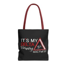 delta pearls tote bag