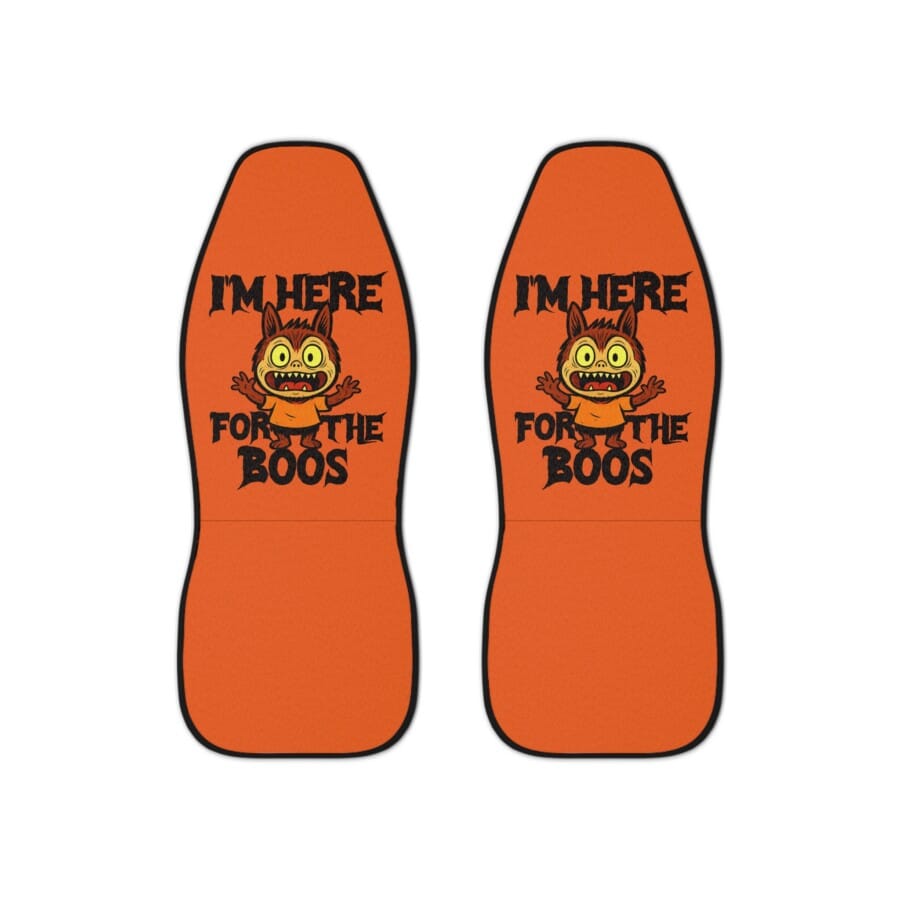 Halloween Car Seat Covers, Fun Car Accessories, Spooky Decor for Fall, Car Halloween Gifts, Holiday Car Decor - Image 2