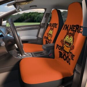 Halloween Car Seat Covers, Fun Car Accessories, Spooky Decor for Fall, Car Halloween Gifts, Holiday Car Decor