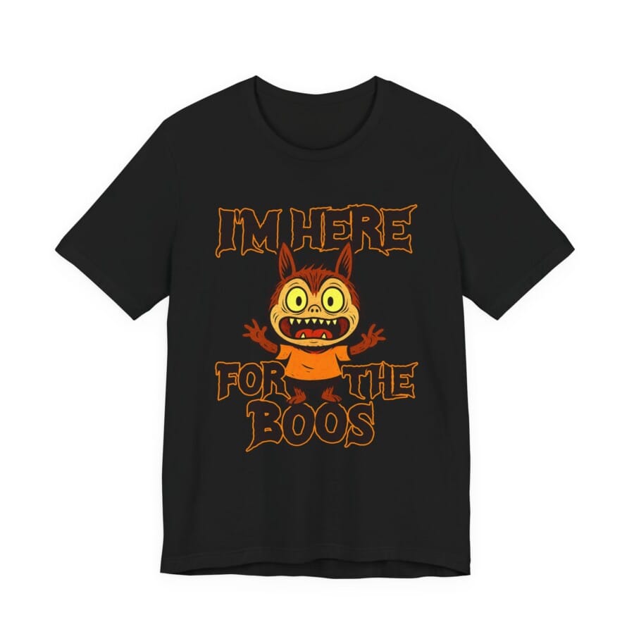 Halloween Monster Tee, Funny Halloween Shirt, Unisex Graphic Tee, Cute Costume Top, Party Outfit, Spooky Vibes - Image 5