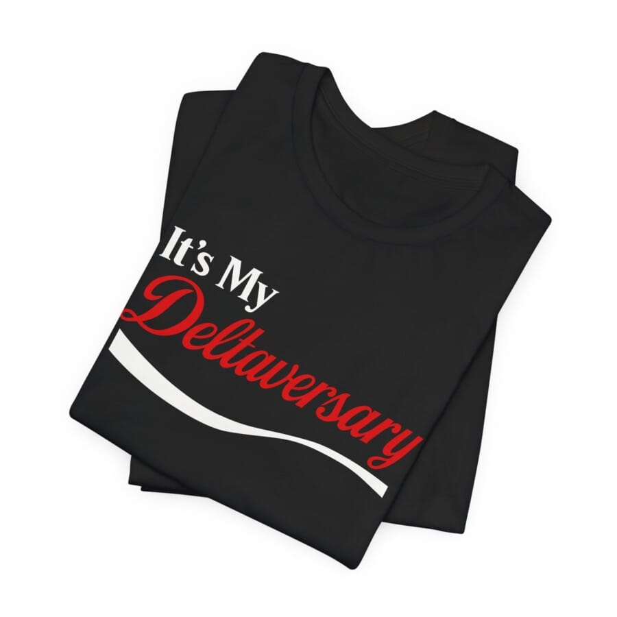 Deltaversary shirt, Greek Life Tee, Sorority Sister Brother Shirt - Image 2