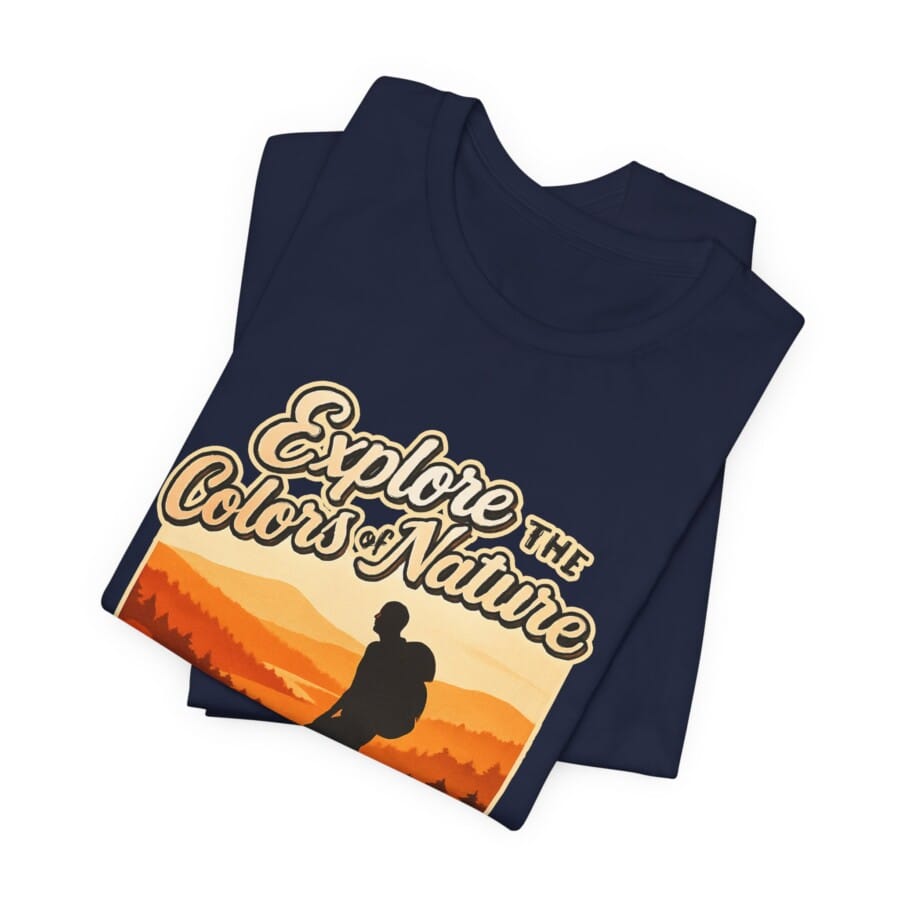 Nature Exploration T-Shirt: Adventure Tee, Gift for Nature Lovers, Hiking Apparel, Outdoor Enthusiast Shirt, Explore the Colors of Nature - Image 10