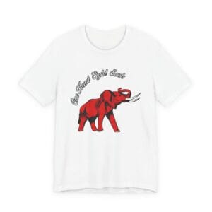 One heart elephant shirt