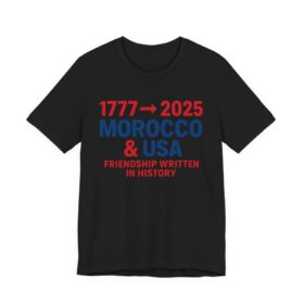 Moroccan USA Friendship shirt