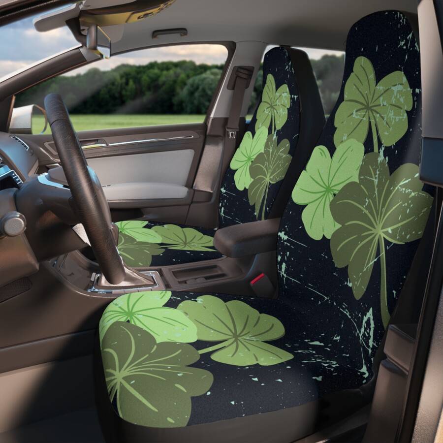 Shamrock car seat covers