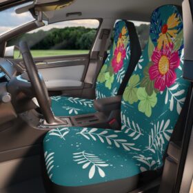 Retro Bouquet Car Seat Covers