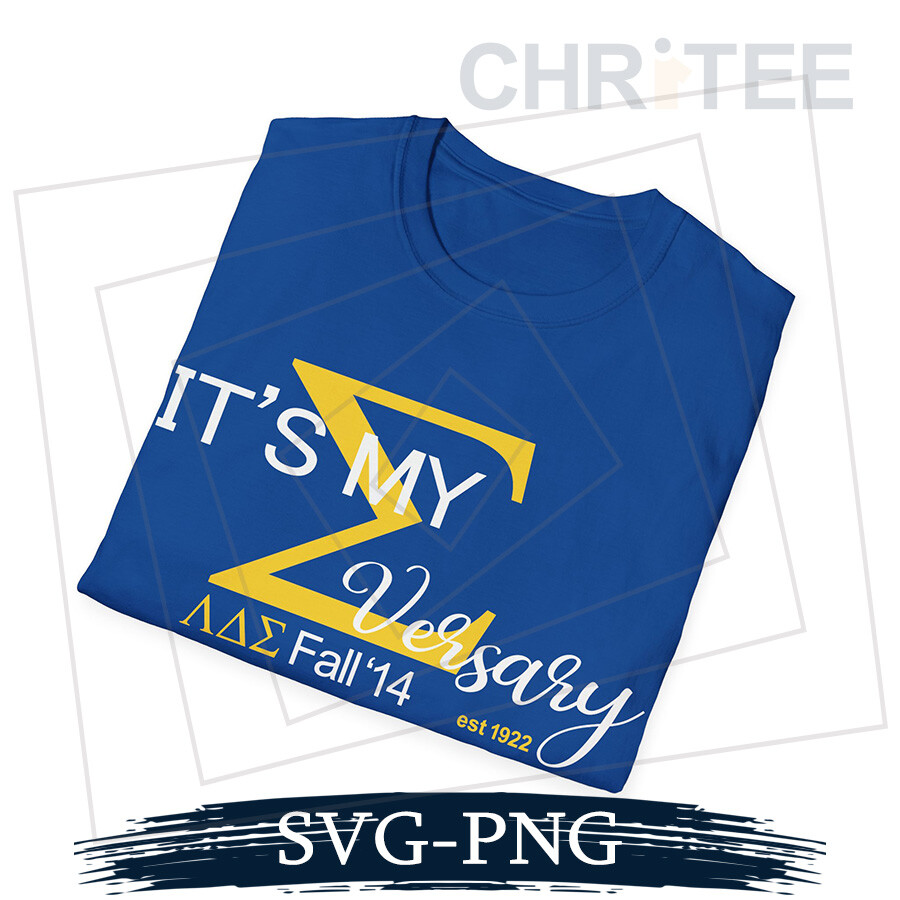 My sigmaversary svg