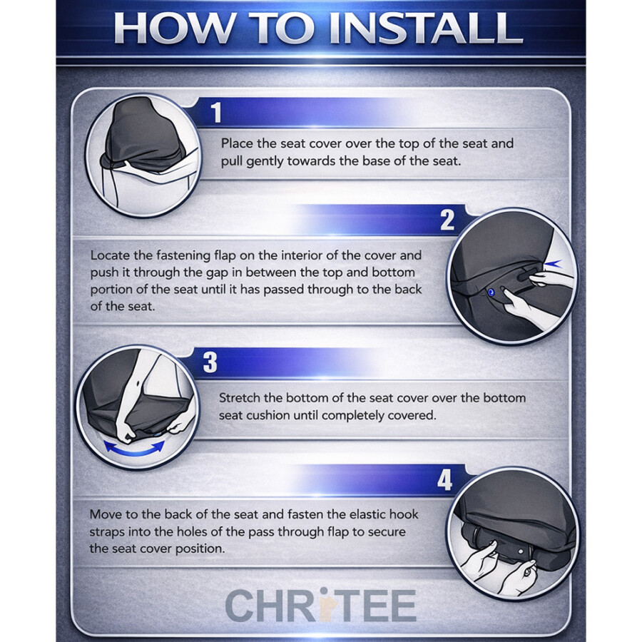 how to install car seat covers