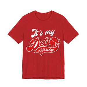 Deltaversary red Shirt — Delta Red elephant Tee, It’s My Deltaversary, paraphernalia