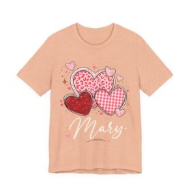 Personalized Heart T-Shirt