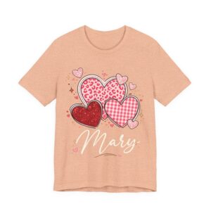 Personalized Heart T-Shirt