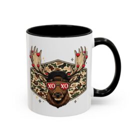 Camouflage Moose Coffee Mug