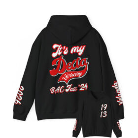 custom Deltaversary hoodie 4 sides