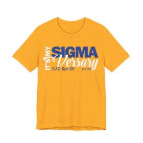 SIGMAVersary Personalized Tee