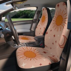 Boho Sun & Moon Car Seat Covers