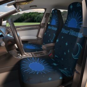 Celestial Night Personalized Car Seat Covers