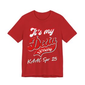 Deltaversary red Shirt — Delta Red elephant Tee, It’s My Deltaversary, paraphernalia