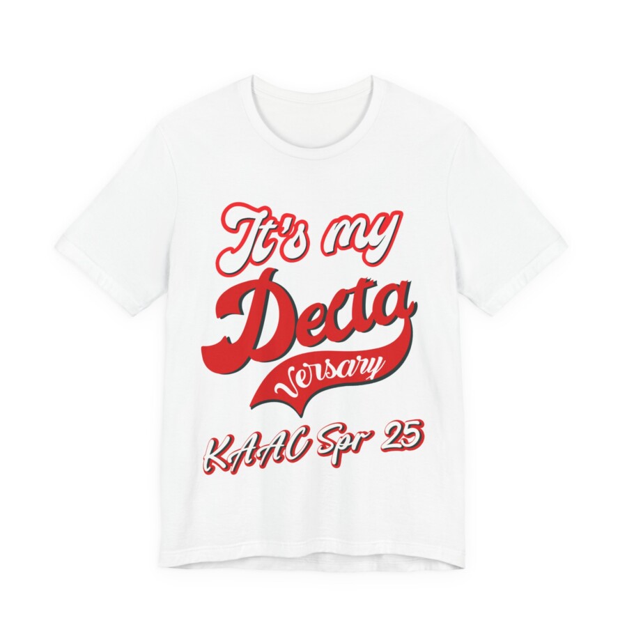 Deltaversary red Shirt — Delta Red elephant Tee, It’s My Deltaversary, paraphernalia - Image 3