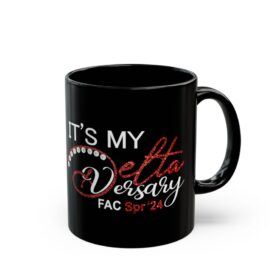 It's My Deltaversary Bling Mug