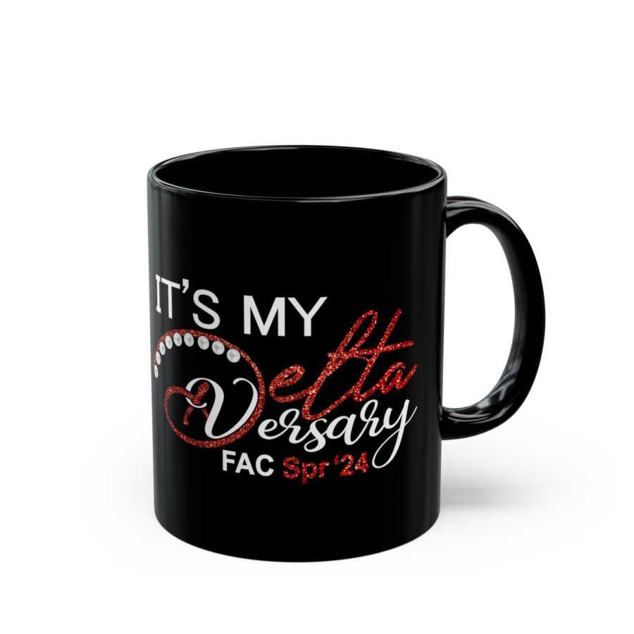 It's My Deltaversary Bling Mug