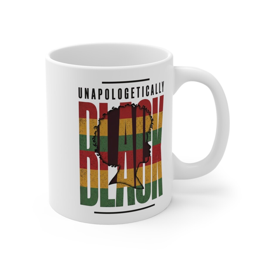 Unapologetic Black mug