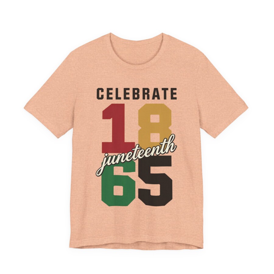 Juneteenth Freedom Day shirt, Celebrate 1865, Commemorative Tee - Image 4