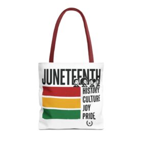 Remove term: Juneteenth Pride Tote Bag Juneteenth Pride Tote Bag
