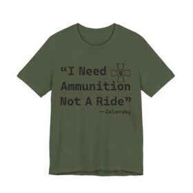 I Need Ammunition Not A Ride Tee