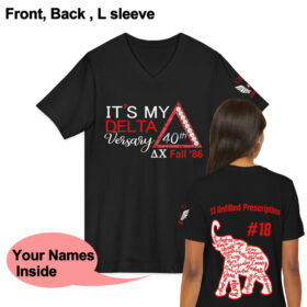 Delta Sorority V-Neck Tee